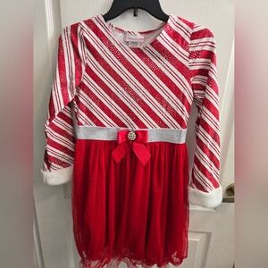 Candy Cane girls Holiday dress